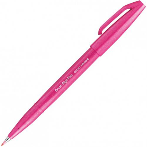 Pentel - Sign Pen Brush (Rosa)