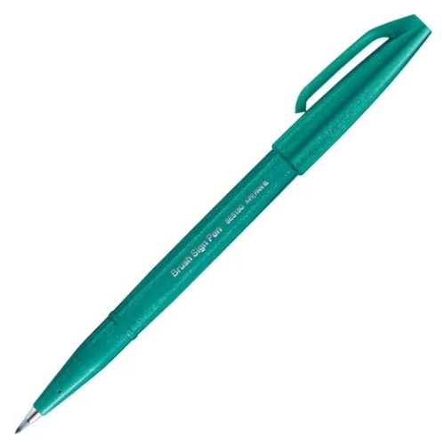 Pentel - Sign Pen Brush (Turchese)