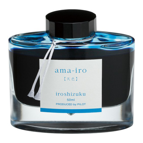 Pilot - Inchiostro per stilografica Iroshizuku 50 ml (Ama-iro) Qualità Top