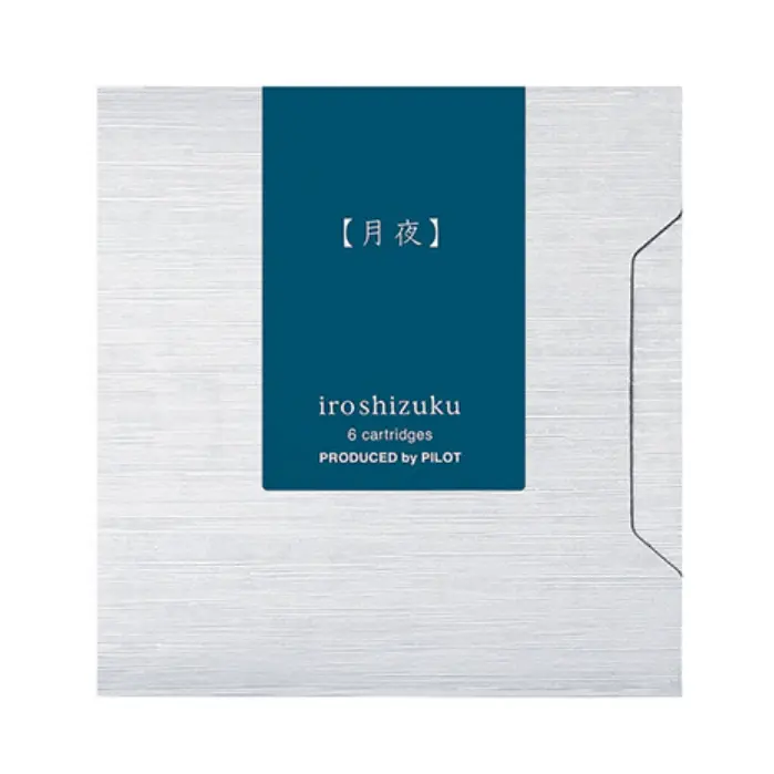 Pilot – Iroshizuku Cartucce Inchiostro Tsuki-yo (Chiaro di Luna), 6 pezzi
