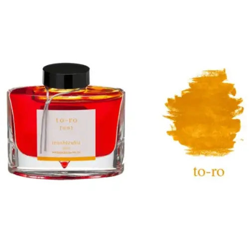 Pilot – Iroshizuku, Inchiostro per stilografica, To-Ro (Arancione), flacone 50 ml