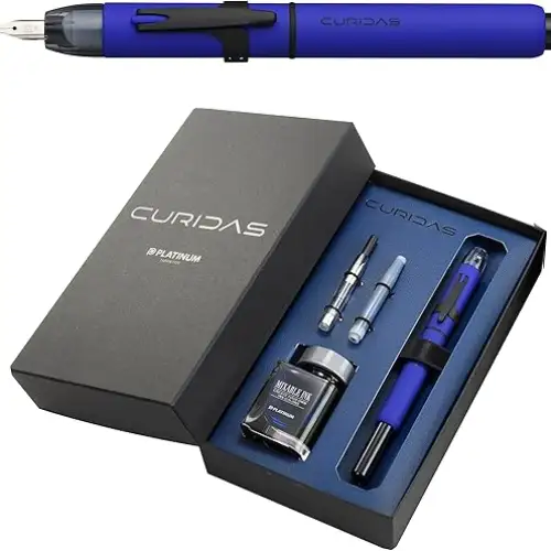 Platinum - Curidas, Abyss Blue Special, Nib Fine