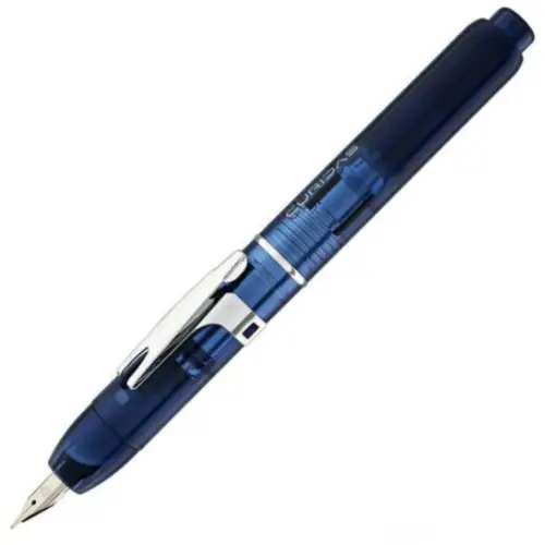 Platinum - Curidas, Penna stilografica retrattile, Abyss Blue, Nib Medio