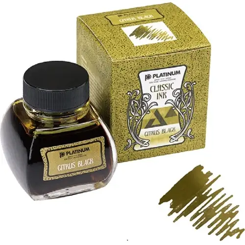 Platinum - Dyestuff Classic Ink 60ml, Citrus Black