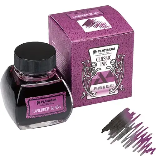 Platinum - Dyestuff Classic Ink 60ml, Lavender Black