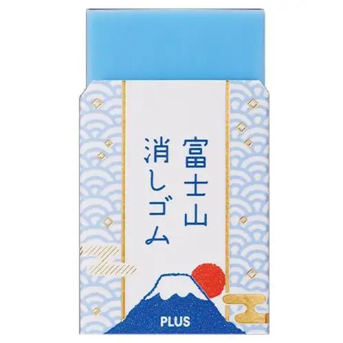 PLUS – Mt. Fuji Eraser Blue Fuji