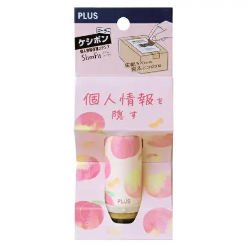 Plus – Privacy Stamp, Deco Roll, Slim Fit, Peach