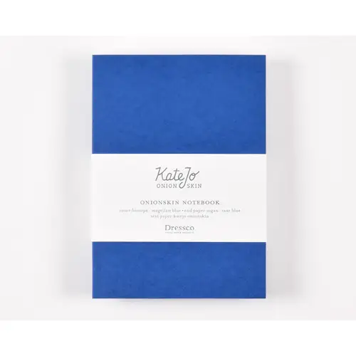 Takeo Paper – Dressco Onion Skin Notebook A6 Magellan Blue