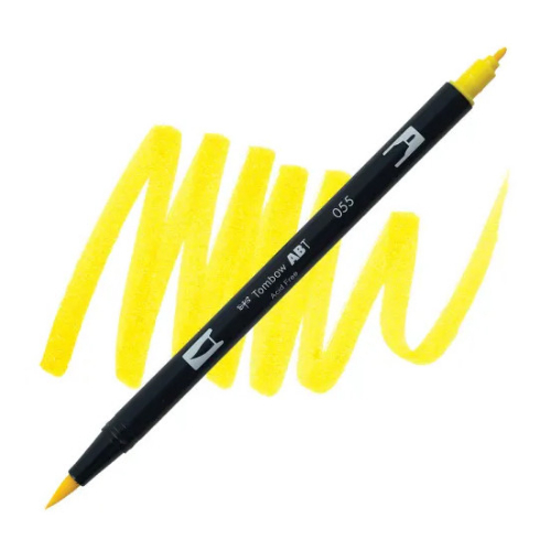 Tombow - Dual Brush Pen 055 (Process Yellow)