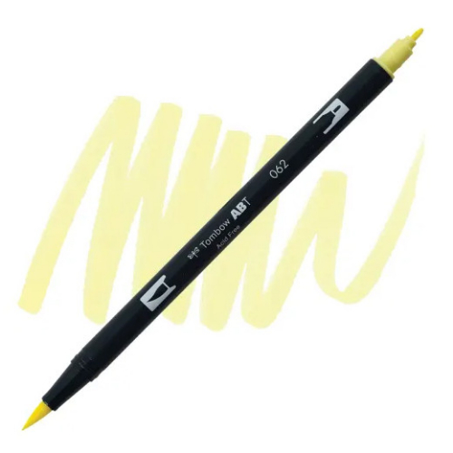 Tombow - Dual Brush Pen 062 (Pale Yellow)