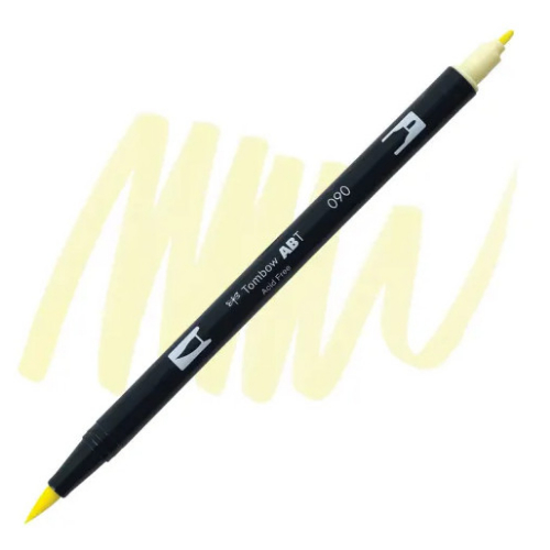Tombow - Dual Brush Pen 090 (Baby Yellow)