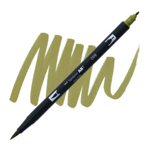 Tombow - Dual Brush Pen 098 (Avocado)