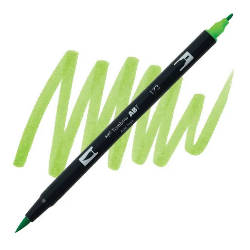 Tombow - Dual Brush Pen 173 (Willow Green)