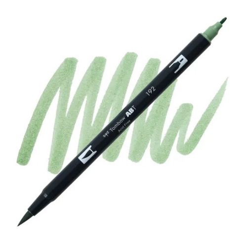 Tombow Dual Brush Pen 192 (Asparagus)