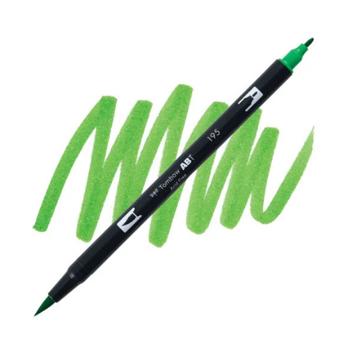 Tombow - Dual Brush Pen 195 (Light Green)