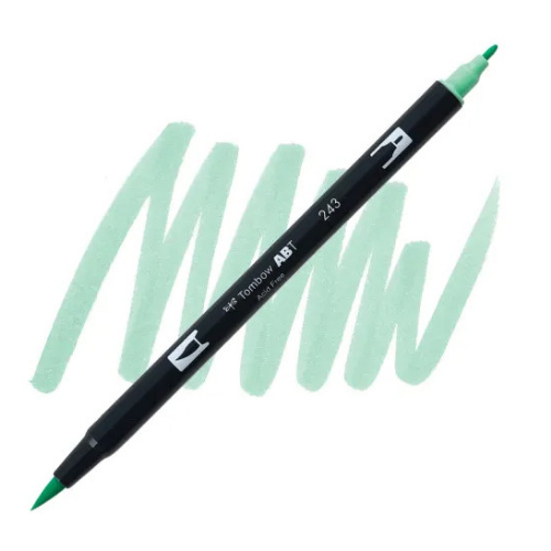 Tombow - Dual Brush Pen 243 (Mint)