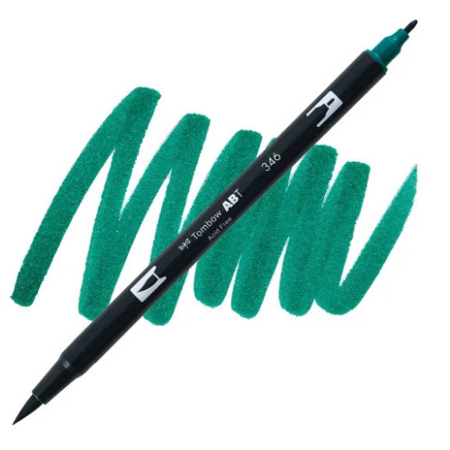 Tombow Dual Brush Pen 346 (Sea Green)
