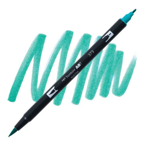 Tombow Dual Brush Pen 373 (Sea Blue)
