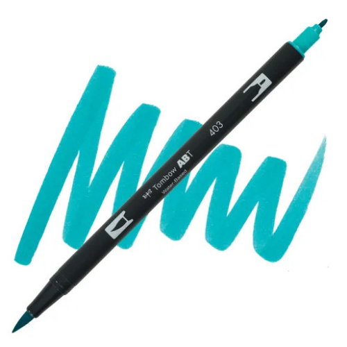 Tombow - Dual Brush Pen 403 (Bright Blue)