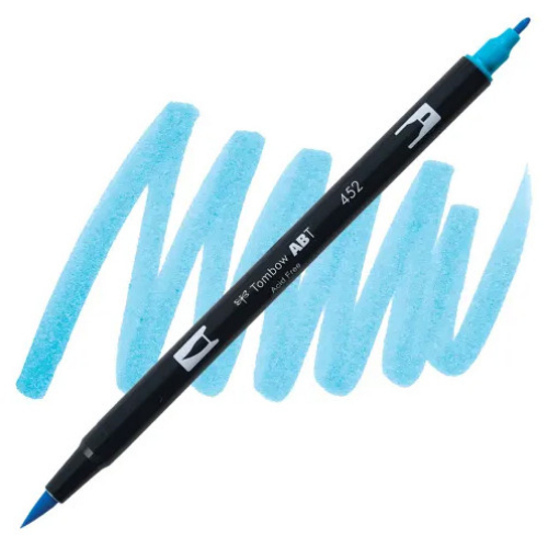 Tombow Dual Brush Pen 452 (Process Blue)
