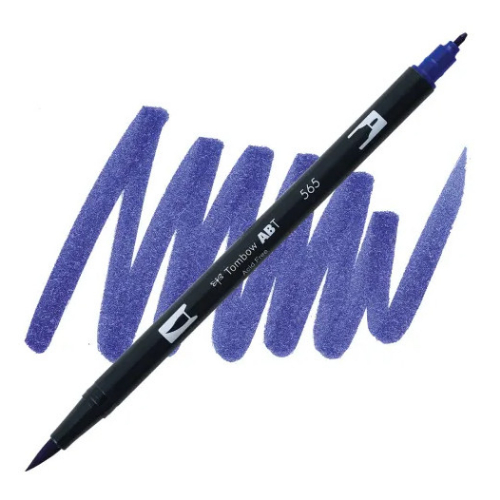 Tombow - Dual Brush Pen 565 (Deep Blue)