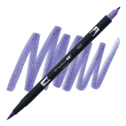 Tombow - Dual Brush Pen 603 (Periwinkle)