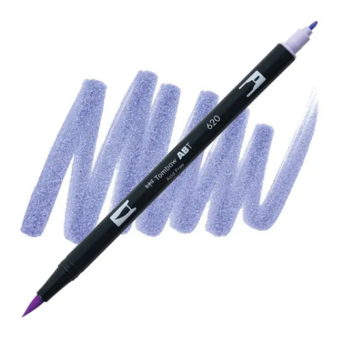Tombow Dual Brush Pen 620 (Lilac)