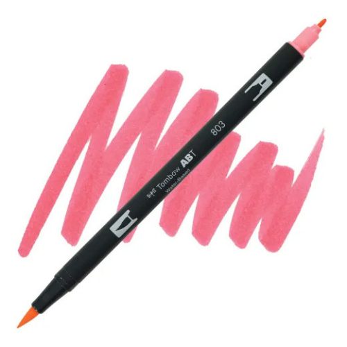 Tombow - Dual Brush Pen 803 (Pink Punch)