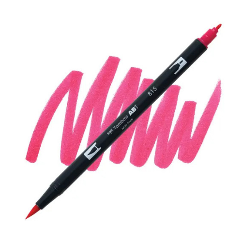 Tombow Dual Brush Pen 815 (Cherry)
