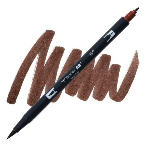 Tombow - Dual Brush Pen 899 (Redwood)
