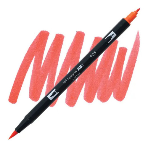 Tombow - Dual Brush Pen 905 (Red)