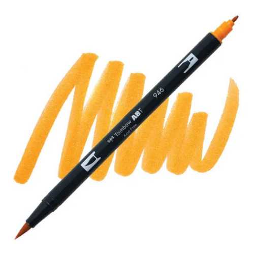 Tombow - Dual Brush Pen 946 (Golden Ochre)
