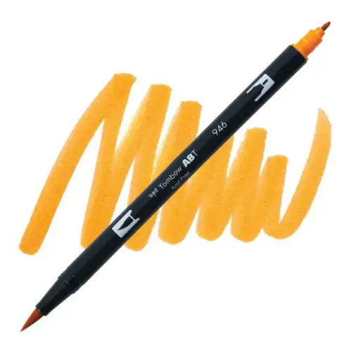 Tombow - Dual Brush Pen 946 (Golden Ochre)