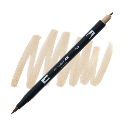 Tombow Dual Brush Pen 992 (Sand Brown)