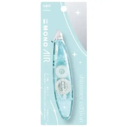 Tombow – [Limited] MONO AIR Refillable Correction Tape Shimmer Edition, Emerald