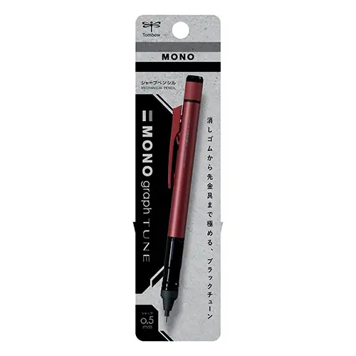 Tombow – Mechanical pencil Monograph Tune 0.5mm Deep Red