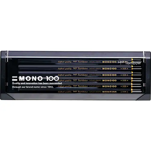 Tombow – MONO 100 HB (Matita di Grafite) - Confezione da 12