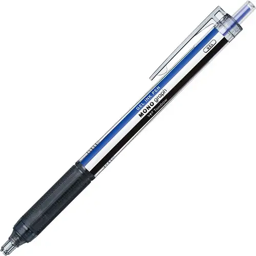 Tombow – MONO Graph 0.5mm, Penna Gel, Monocolor, Inchiostro Blu