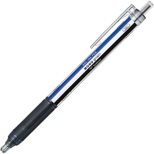 Tombow – MONO Graph Lite 0.5mm, Penna Gel, Monocolor, Inchiostro Nero