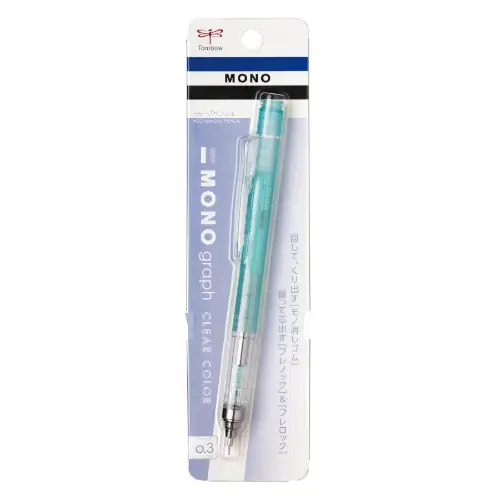 Tombow – Sharp Monograph 0.3 mm Clear Mint (DPA-139D)