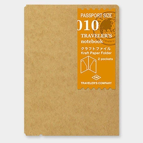 Traveler's Notebook - Passport 010 Refill Kraft Paper Folder
