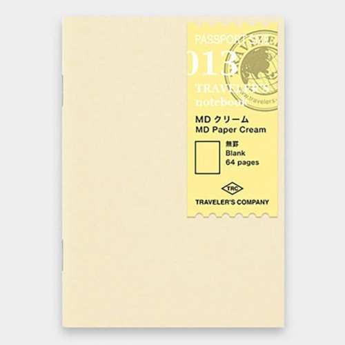 Traveler's Notebook - Passport 013 Refill MD Paper Cream