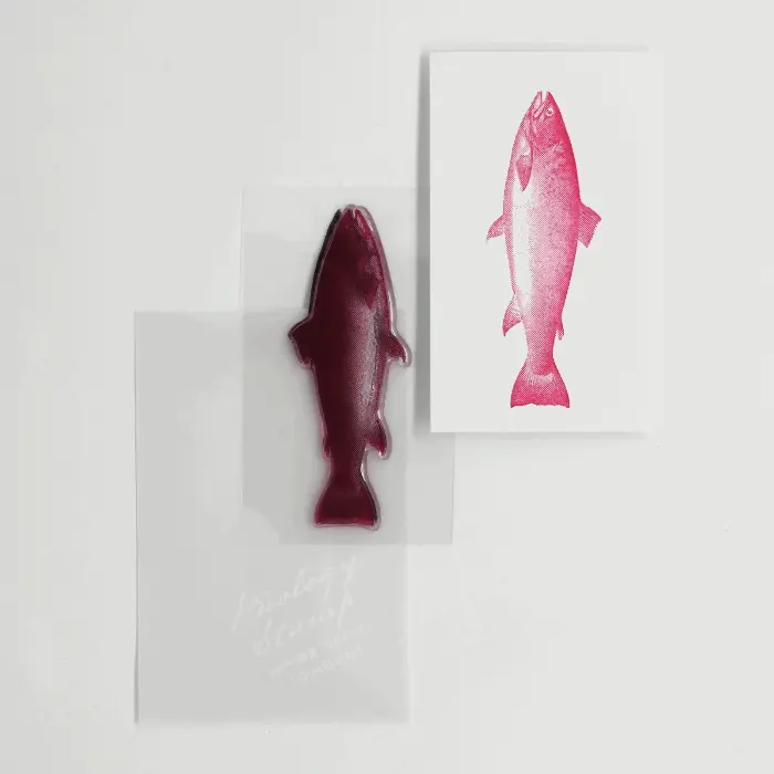 Tri-gram – TO-MEI HAN Clear Stamping Salmon Trout (BS-03)