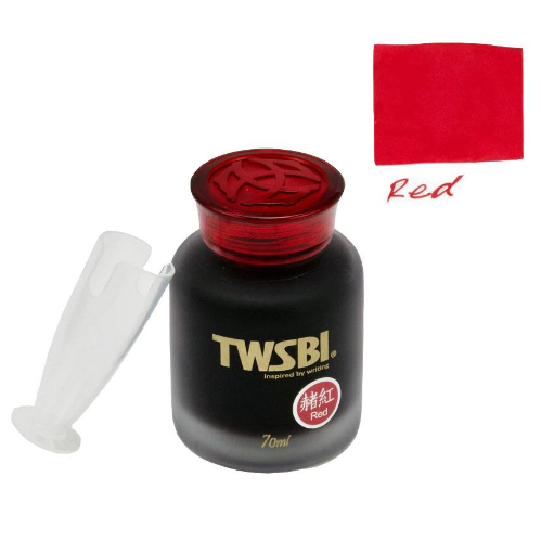 Twsbi - Boccetta di inchiostro da 70ml (Rosso)