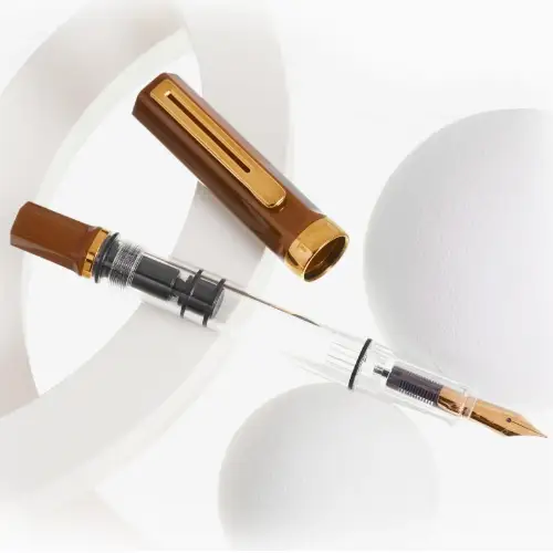 TWSBI – ECO Espresso with Bronze M (Penna Stilografica a Pistone - Edizione Limitata)