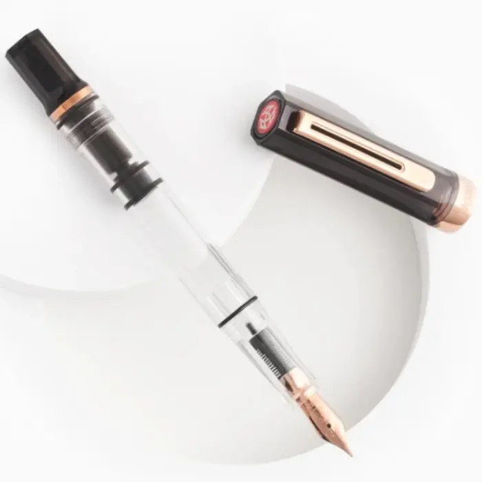 TWSBI – ECO Smoke Rose Gold, Pennino EF (Extra Fine)