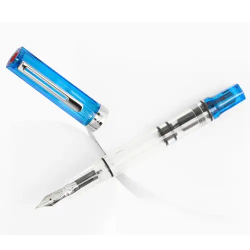 TWSBI – ECO Transparent Blue F (Penna Stilografica a Pistone)