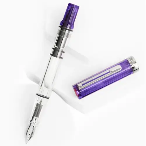 TWSBI – ECO Transparent Violet M (Penna Stilografica a Pistone)