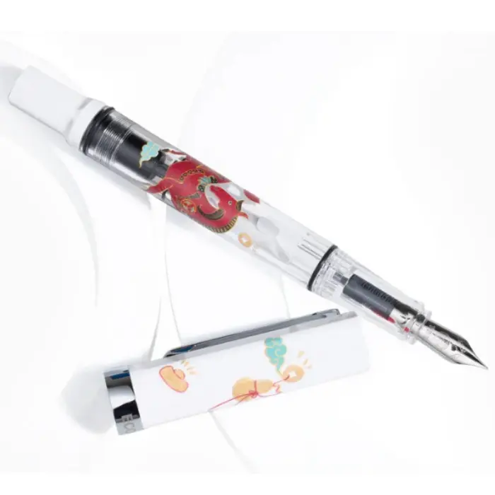 TWSBI – Eco White Horse Limited Edition, Pennino EF (Extra Fine)