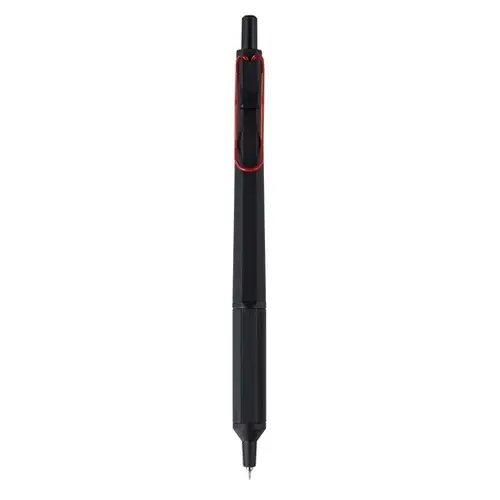 Uni Mitsubishi - Jetstream Edge 0.38 [Inchiostro ballpoint a base d'olio, punta ad ago] (Black Red) SXN100338BK15